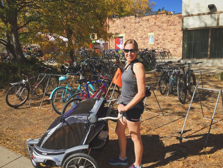 Tons of Bikes at Boulder's Farmer's Market