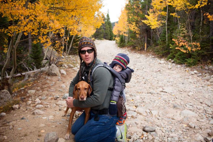 Hiking at Camp Dick