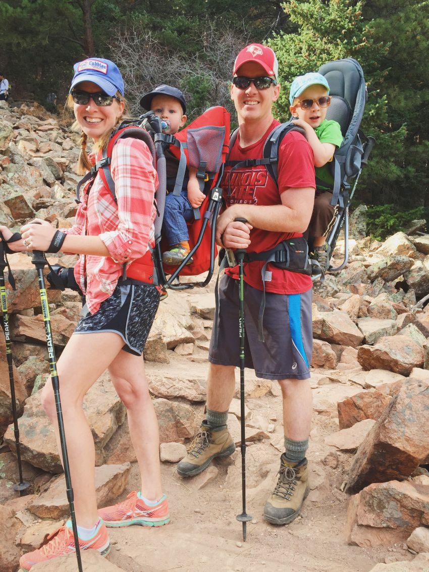 Family Hike at Boulder Flatirons