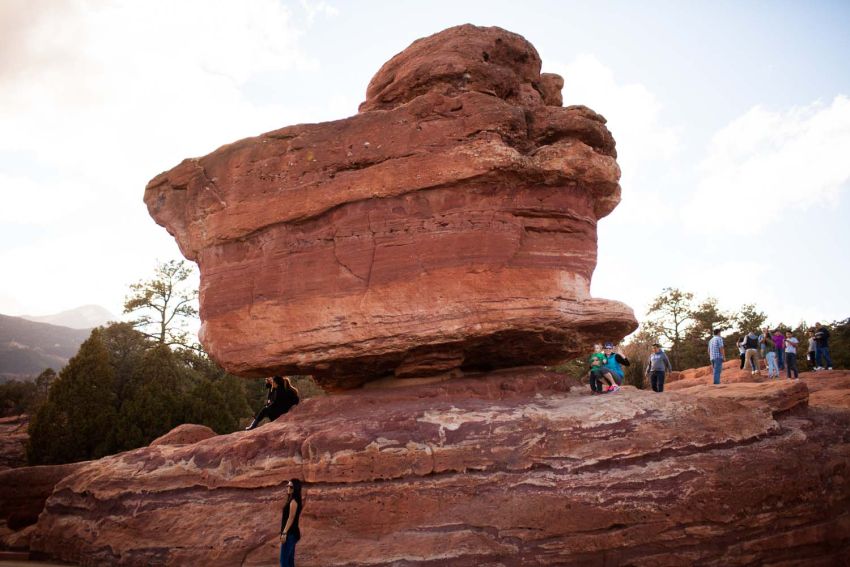 Garden of the Gods Balanced Rock