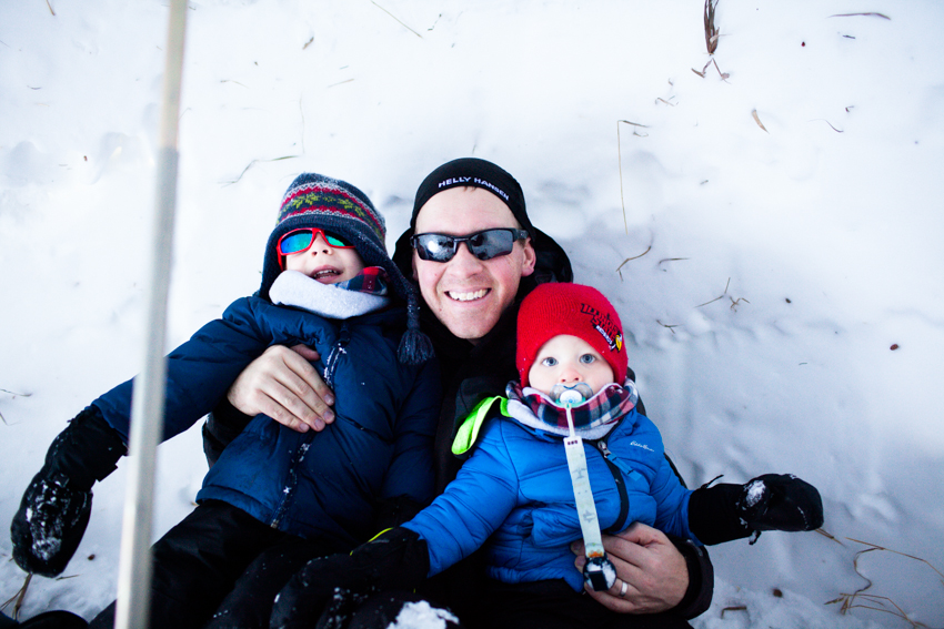 Igloo Build at Peaceful Valley Campground