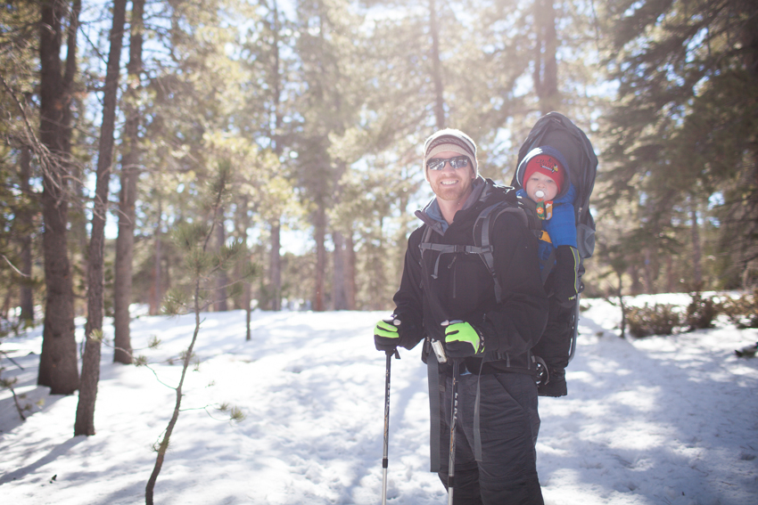 Mud Lake Hike in Snow